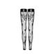 Сексуальные чулки с открытыми носками L F243 Noir Handmade, с узорами, черные