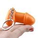 Брелок в виде пениса на пружине Roomfun SEXY MOBILE Key Ring оранжевый