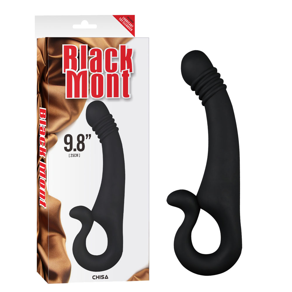 Масажер простати універсальний Chisa Black Mont Hand Gun, чорний