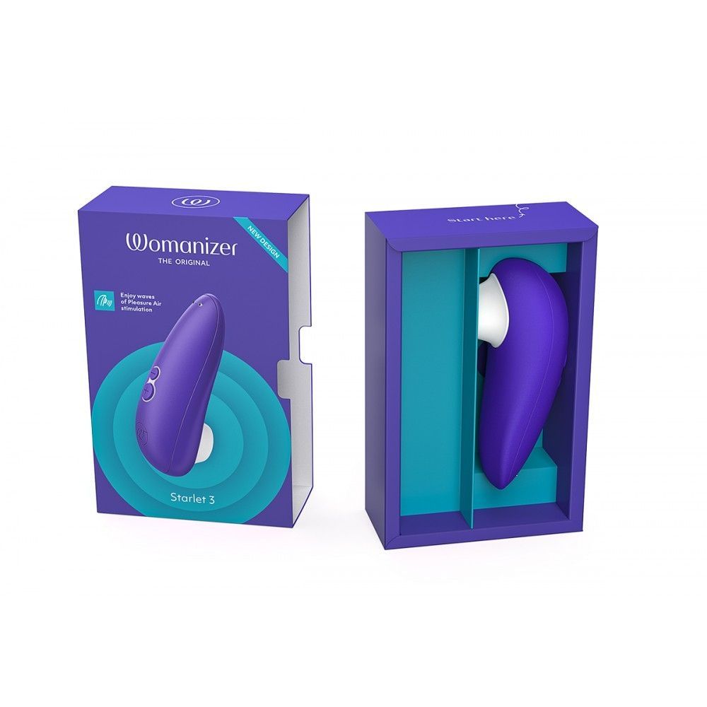 Вакуумний кліторальний стимулятор Womanizer Starlet 3 Indigo