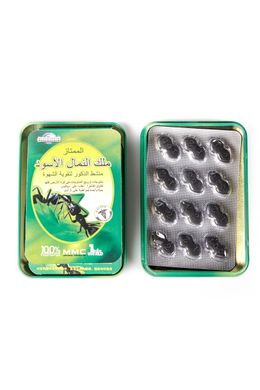 Таблетки для потенции Черный муравей Ant King (цена за упаковку, 12 таблеток)