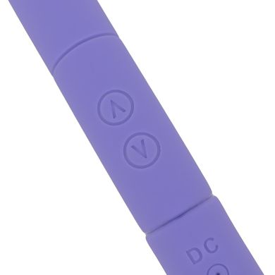 Двухсторонний вибратор Leah - Фиолетовый