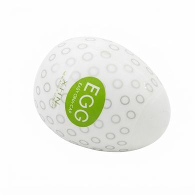 Мастурбатор-яйцо с рельефом XHN Egg Easy Ona-Cap, белый, 52 &times; 68 мм