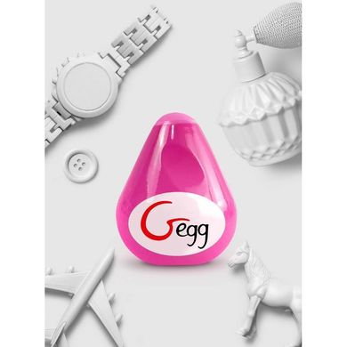 Мастурбатор Яйцо многоразовый NEW! Gegg - Розовый (При покупке 3 ЕД) подарок за 1 грн