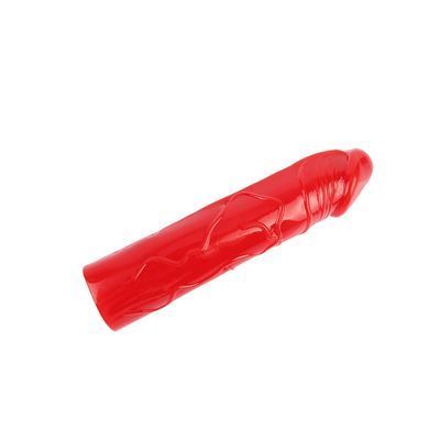 Набор вибратор&nbsp;+&nbsp;2&nbsp;насадки Chisa&nbsp;Hotstorm&nbsp;Hers&nbsp;Dildo&nbsp;Kit красный