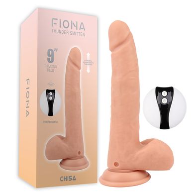 Вибратор с дистанционным пультом Chisa Fiona 9 Thunder Smitten Silicone