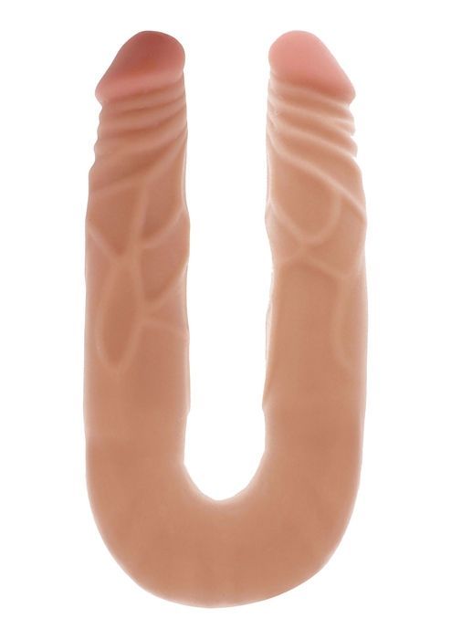 Двосторонній фалоімітатор Toy Joy Double Dong, бежевий