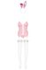 Костюм зайчика розовый Bunny suit L/XL