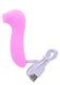 Вакуумний стимулятор клітора Toy Joy, силіконовий, рожевий