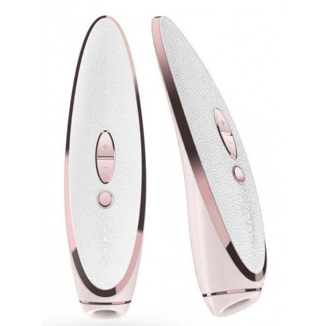 Вакуумний кліторальний стимулятор Satisfyer Luxury Pret-a-Porter, білий