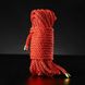 Бондажна мотузка Sevanda Lockink, конопляна, червона, 8 м