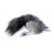 Анальна пробка з хвостом Boss of toys Fox TAIL-Black XXL