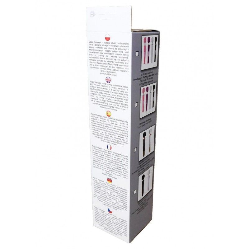Вібратор-мікрофон чорний Massager Super Powerful USB 10 Function