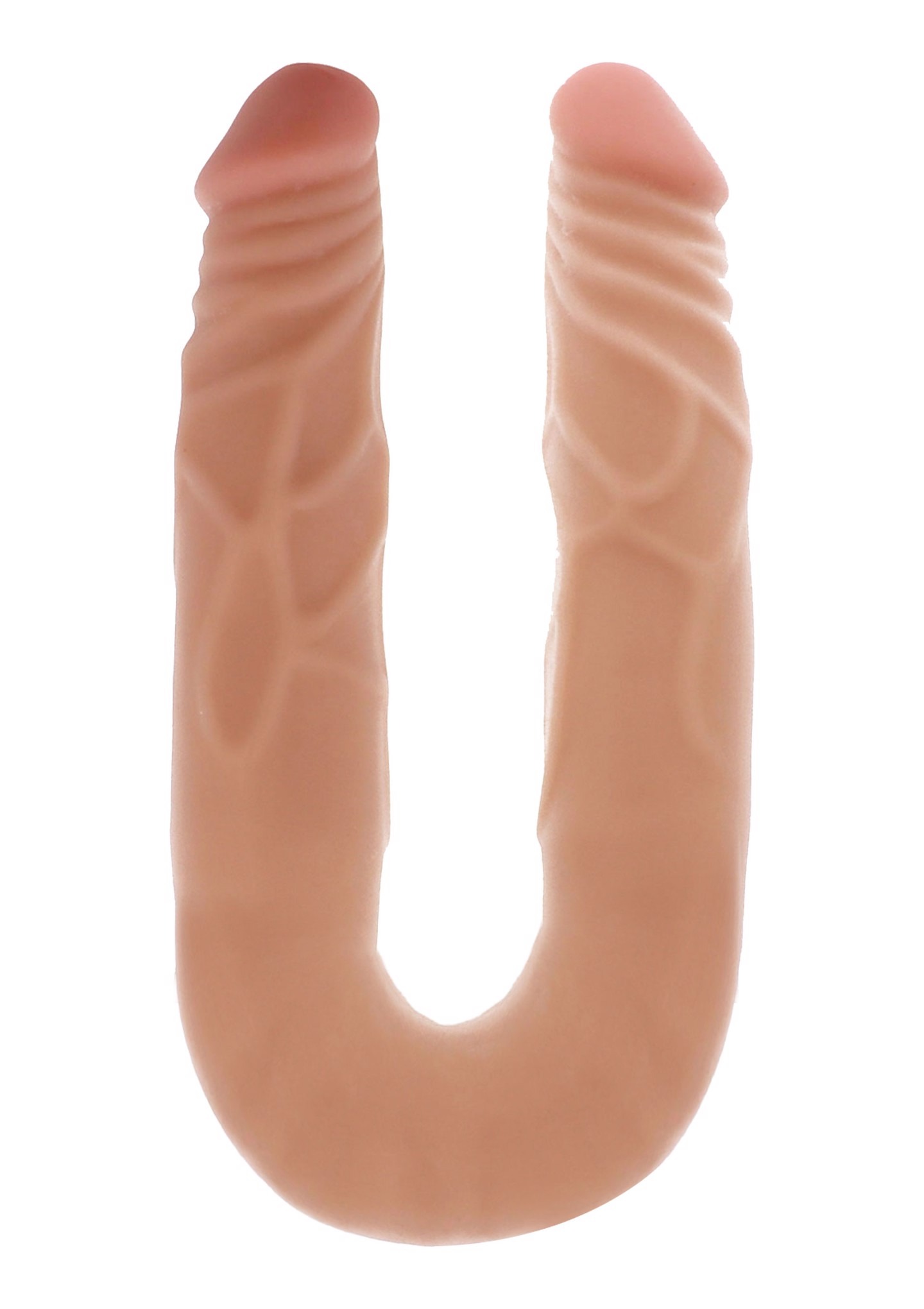 Двосторонній фалоімітатор Toy Joy Double Dong, бежевий
