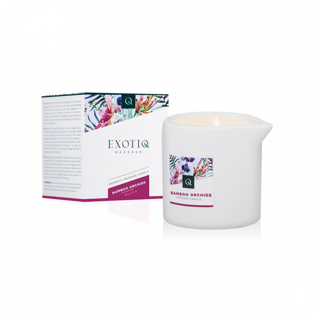 Масажна Свічка Exotiq Massage Candle Bamboe Orchideeen - 60 мл