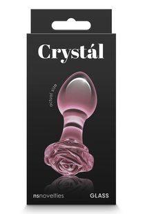 Скляна пробка NS Novelties CRYSTAL ROSE PINK