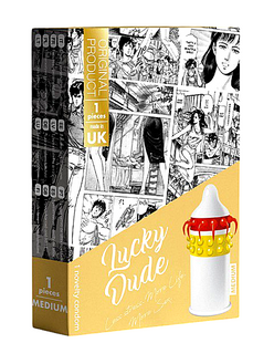 Презерватив з пружними кульками та вусиками EGZO Lucky Dude латексний