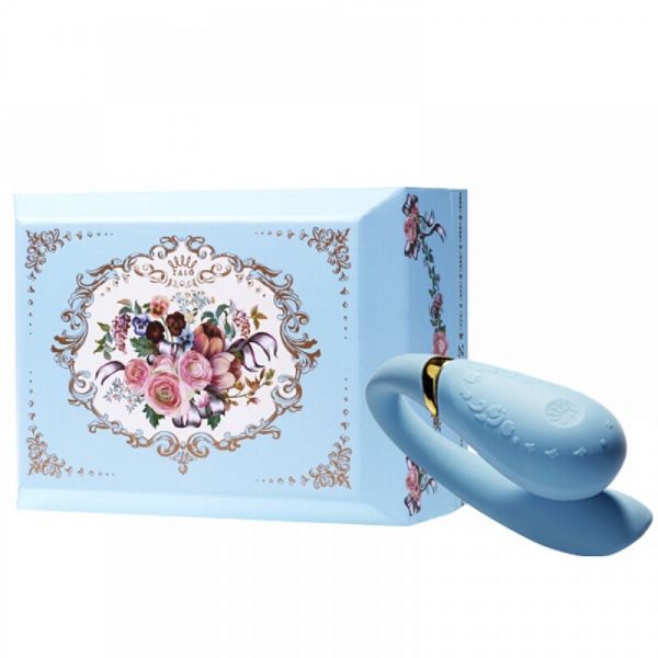 Вібратор для пар ZALO Fanfan, Royal Blue