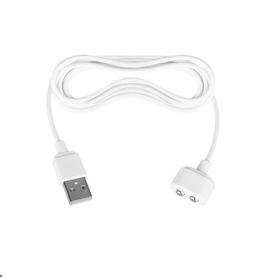 T360908 Зарядка Satisfyer USB Charging Cable white boxed, Білий