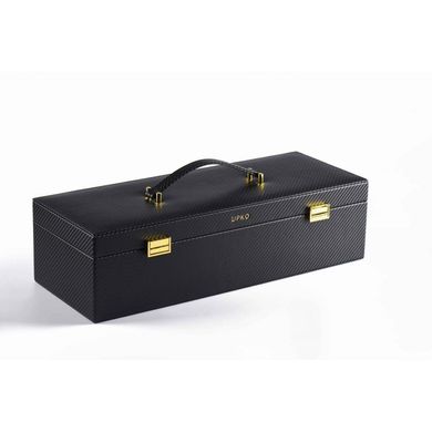 Королівський набір з італійської шкіри UPKO у валізі Luxurious & Romantic Kit, 5 предметів