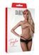 Трусики с открытым доступом Daring Intimates Taylor черные, L-XL