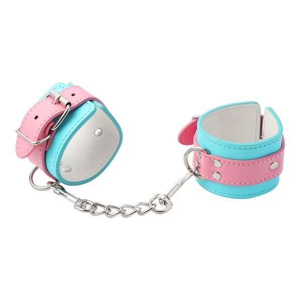 Наручники DS Fetish Handcuffs blue/pink