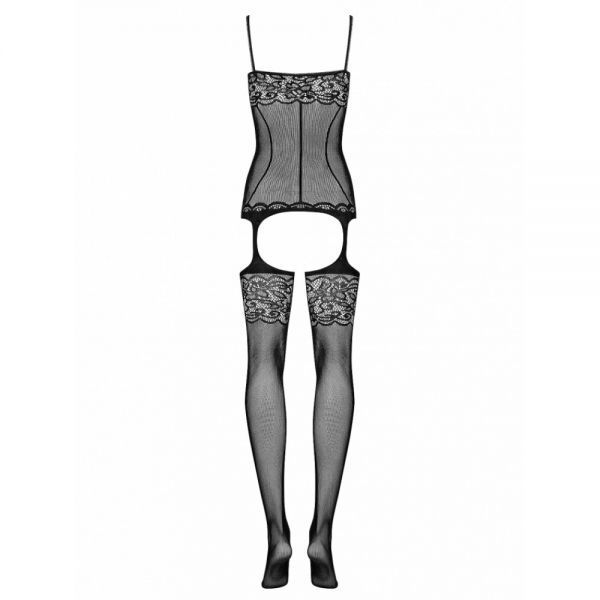 Комбинезон Obsessive BODYSTOCKING F204 черный S/M/L