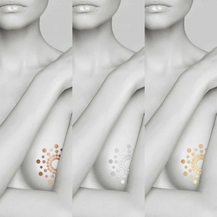 Украшение для грудей MIMI Metallic Skin Transfer Bijoux Indiscrets