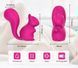 Мини-вибратор клиторальный Every Night Toys Debbie в форме белочки розовый, 10 режимов вибрации