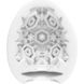 Мастурбатор яйцо с рельефом Tenga Snow Crystal, белый