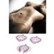 Украшения для груди и бикини FLAMBOYANT со стразами розово-фиолетовый