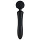 Вібратор-мікрофон з пульсацією чорний Massager Ultra Powerful -Big USB