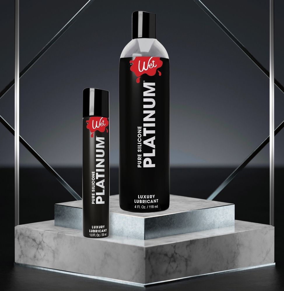 Лубрикант на силиконовой основе Wet Platinum Premium, 118 мл