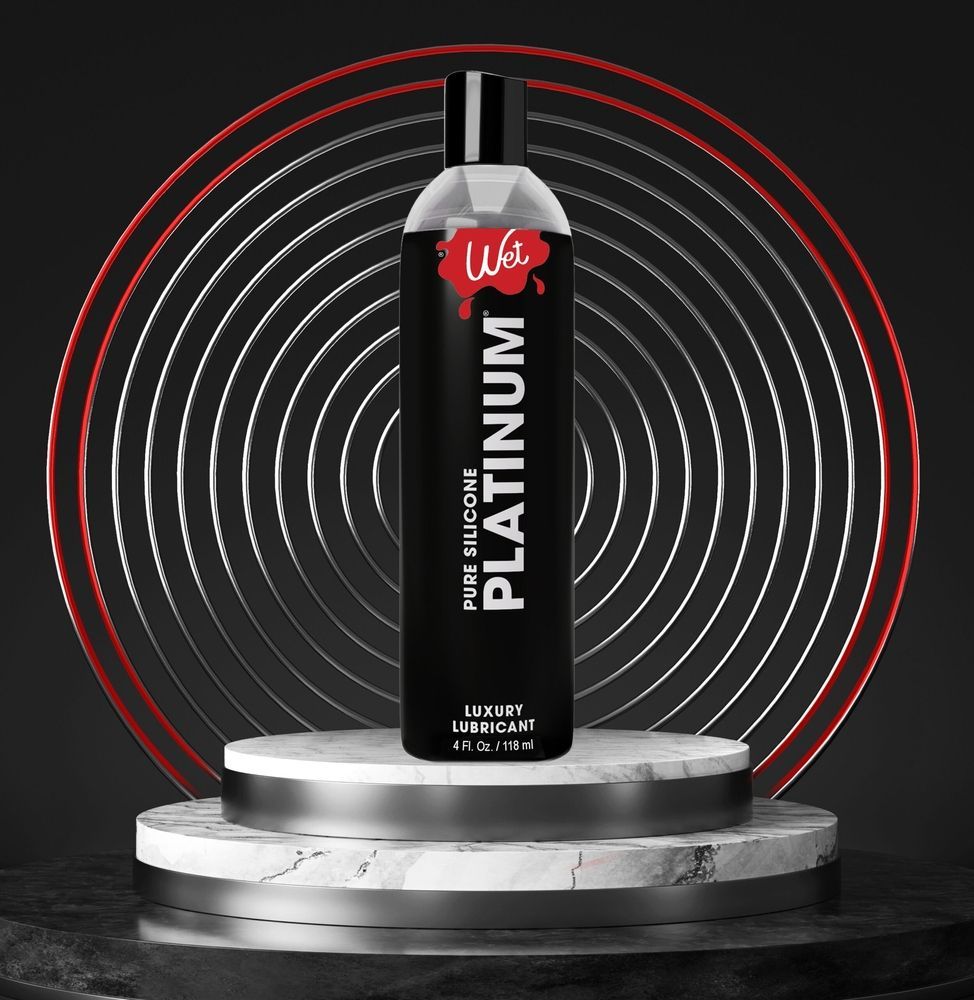 Лубрикант на силиконовой основе Wet Platinum Premium, 118 мл