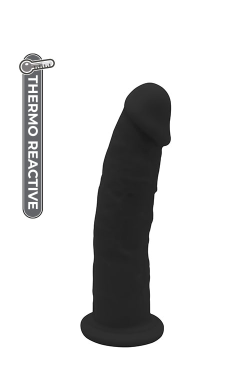 Фалоімітатор термоактивний REAL LOVE 6, Black