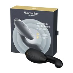 Инновационный бесконтактный вибратор-стимулятор Womanizer Duo 2 Black