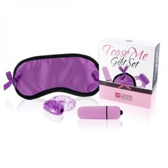 Набір секс іграшок LOVERS PREMIUM Tease Me Gift Set Purple, Фіолетовий