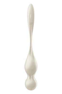 Смарт-шарики Кегеля Satisfyer Love Birds 1 с вибрацией, белые