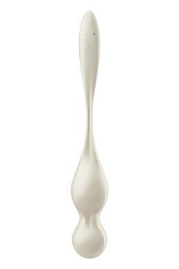 Смарт-шарики Кегеля Satisfyer Love Birds 1 с вибрацией, белые