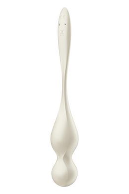 Смарт-шарики Кегеля Satisfyer Love Birds 1 с вибрацией, белые