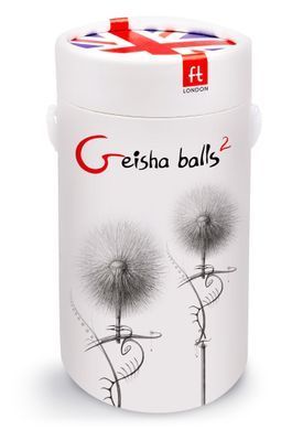 Шарики вагинальные Gvibe Geisha Balls 2 для тренировки интимных мышц, розовые