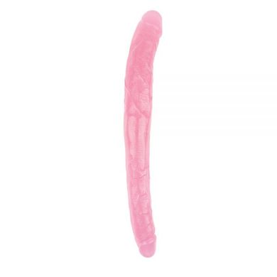 Фалоімітатор подвійний Hi-Rubber 45 см, Pink, Рожевий