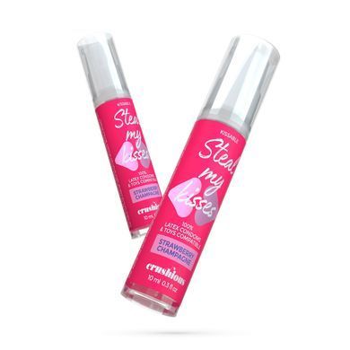 Оральний лубрикант Crushious Strawberry Champagne, 10 мл