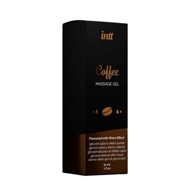 Съедобный массажный гель для интимных зон Intt Coffee (30 мл)