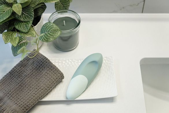 Вибратор универсальный бесшумный Womanizer Vibe Sage, мятный