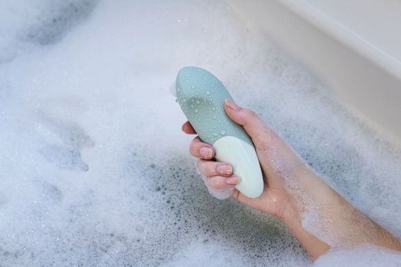 Вибратор универсальный бесшумный Womanizer Vibe Sage, мятный