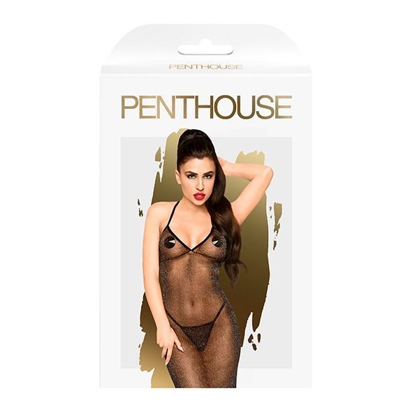 Сукня PENTHOUSE LOVE ON FIRE BLACK, S/M