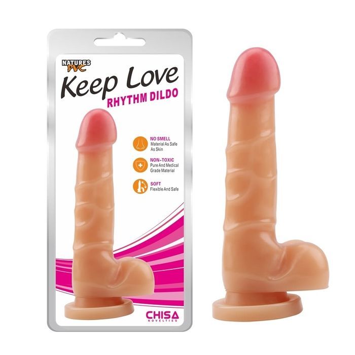 Фалоімітатор&nbsp;реалістичний Chisa&nbsp;Keep&nbsp;Love&nbsp;Rhythm&nbsp;Dildo з присоскою
