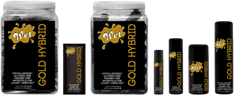 Лубрикант&nbsp;водно-силиконовый&nbsp;гибрид&nbsp;Wet&nbsp;Gold&nbsp;Hybrid 93 мл