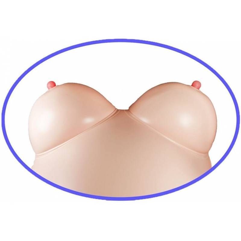 Надувная кукла " SINDY 3D " с вставкой из киберкожи и вибростимуляцией